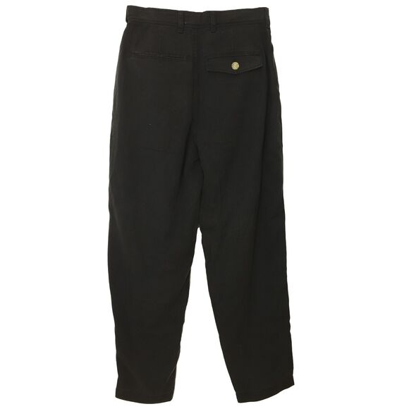 Everlane The Tencel Relaxed Chino Pant 2 Tapered Butter Soft Black NEW Tag B83 - Picture 3 of 7